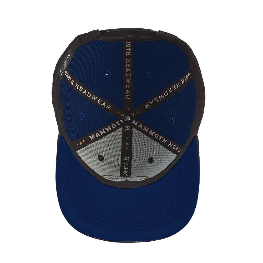 Blank Snapback - Navy